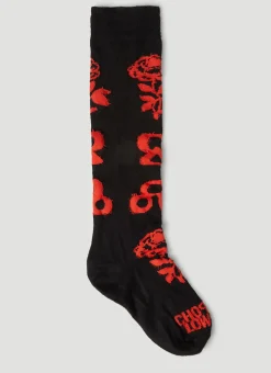 Graphic Print Socks