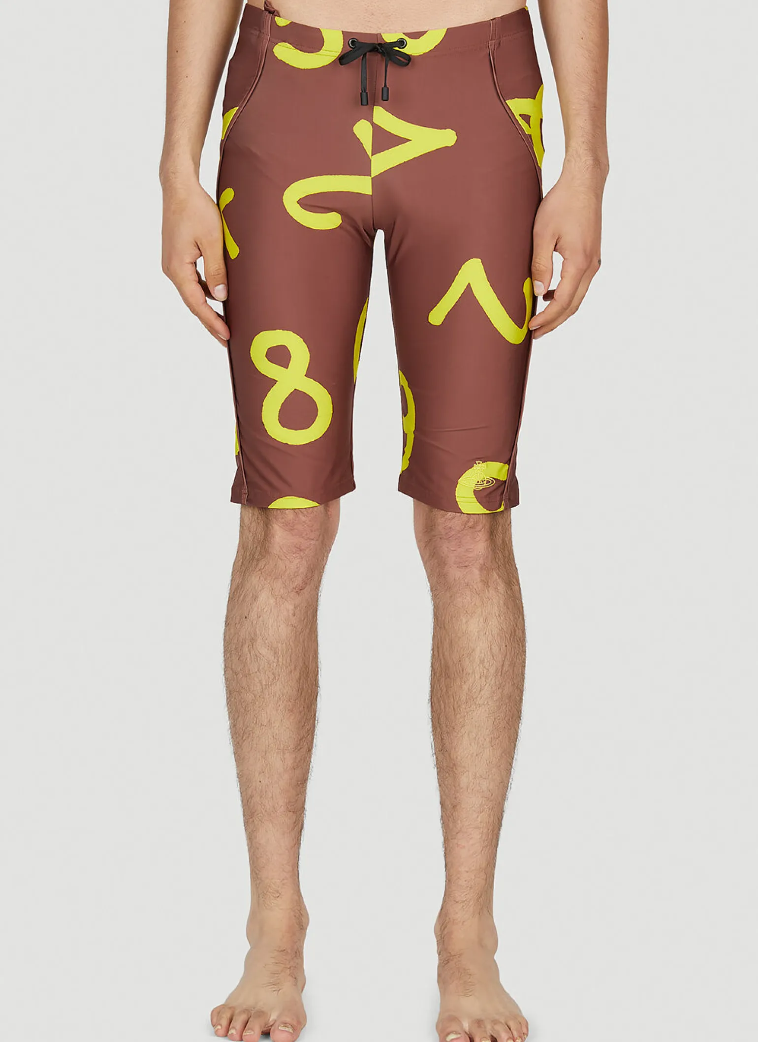 Graphic Print Swim Bermudas