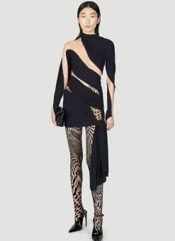 Graphic Print Tights