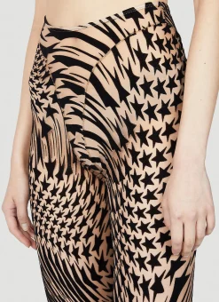Graphic Print Tights