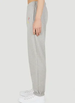Graphic Print Track Pants