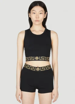 Greca Trim Tank Top