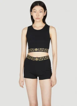 Greca Trim Tank Top