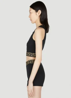 Greca Trim Tank Top