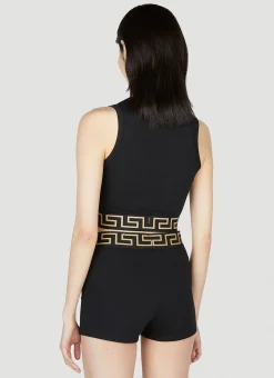 Greca Trim Tank Top
