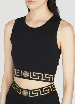 Greca Trim Tank Top
