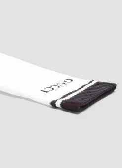 Gucci Logo Striped Socks