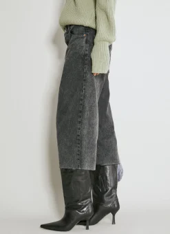 Half Cut Denim Jeans