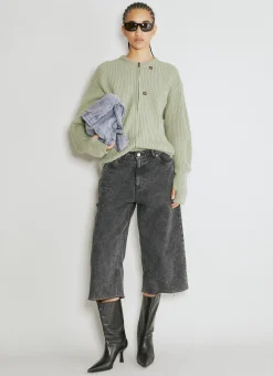 Half Cut Denim Jeans
