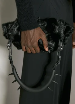 Half Moon Spike Shoulder Bag