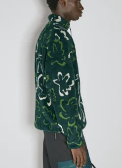 Half-Zip Pile Fleece Sweater