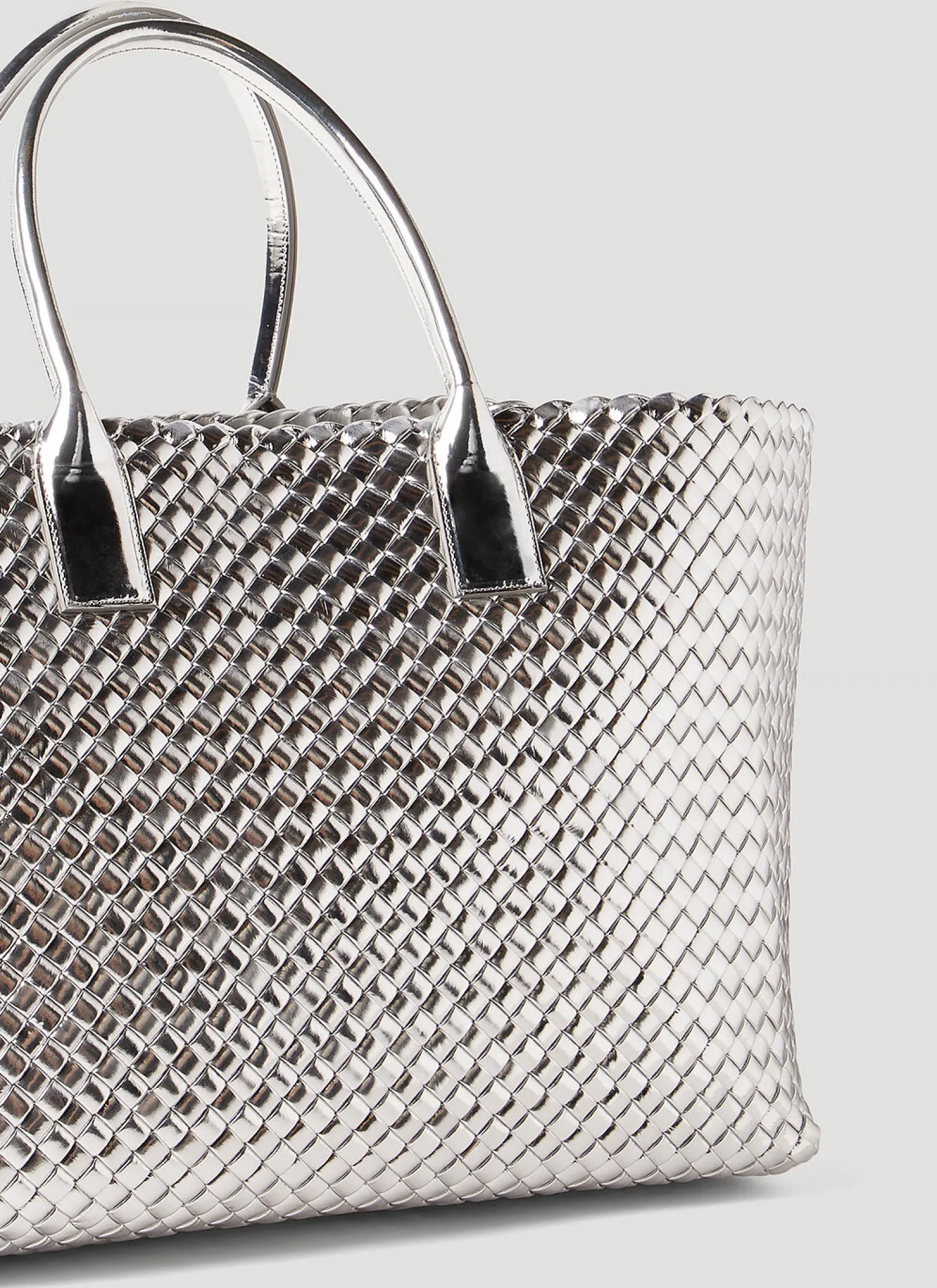 Handmade Large Cabat Mirror Tote Bag
