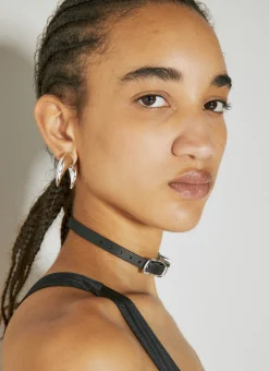 Heart Belt Leather Choker