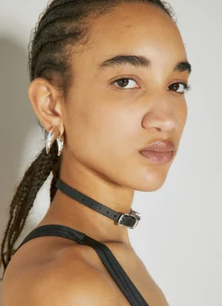 Heart Belt Leather Choker