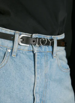 Heart Leather Belt