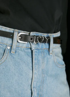 Heart Leather Belt