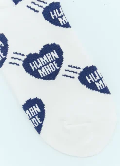 Heart Logo Jacquard Socks