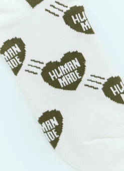 Heart Logo Jacquard Socks