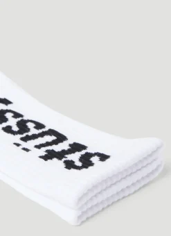 Helvetica Long Socks