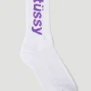 Helvetica Long Socks