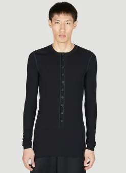 Henley Long Sleeve Top