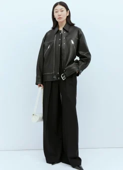 Herman Leather Biker Jacket