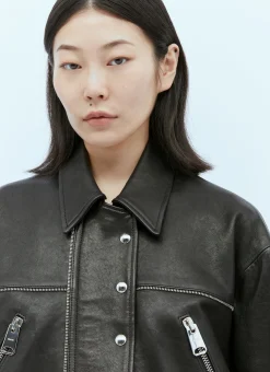 Herman Leather Biker Jacket