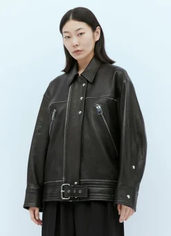 Herman Leather Biker Jacket