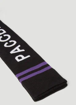High Logo Intarsia Socks