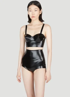 High Waist Latexbriefs