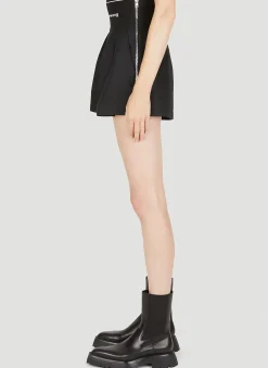 High Waist Pleated Shorts