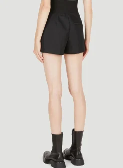 High Waist Pleated Shorts
