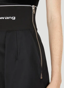 High Waist Pleated Shorts