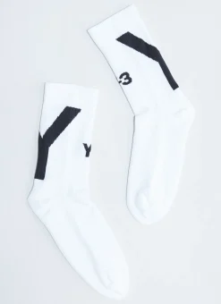 High-Top Logo Socks