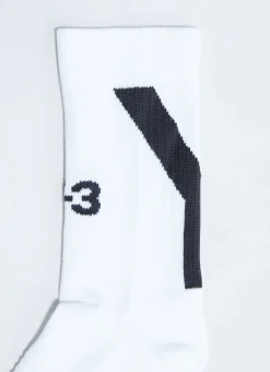 High-Top Logo Socks