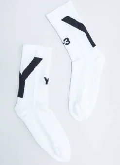 High-Top Logo Socks