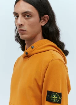Hooded Compass Patch Sweatshirt