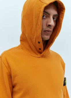 Hooded Compass Patch Sweatshirt