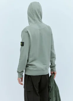 Hooded Compass Patch Sweatshirt