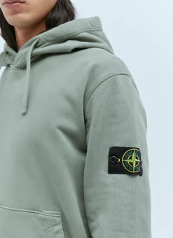 Hooded Compass Patch Sweatshirt