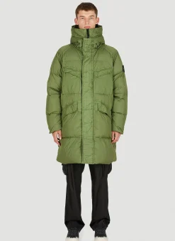 Hooded Down Parka Coat