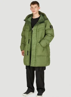 Hooded Down Parka Coat
