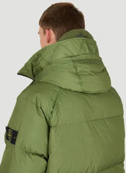 Hooded Down Parka Coat
