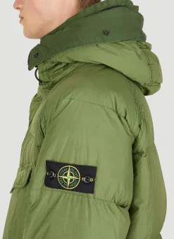 Hooded Down Parka Coat