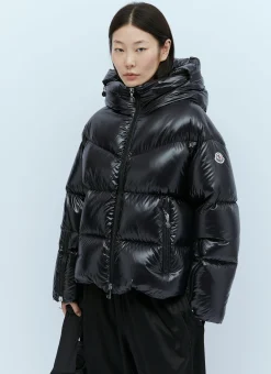 Hooded Huppe Short Down Jacket