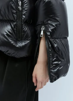 Hooded Huppe Short Down Jacket