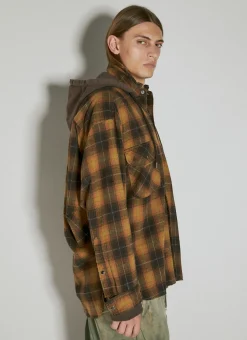 Hooded Layered Shirt