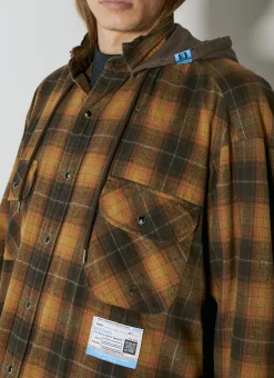 Hooded Layered Shirt