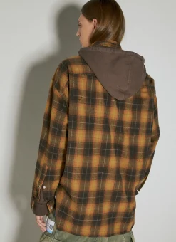 Hooded Layered Shirt