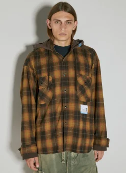 Hooded Layered Shirt